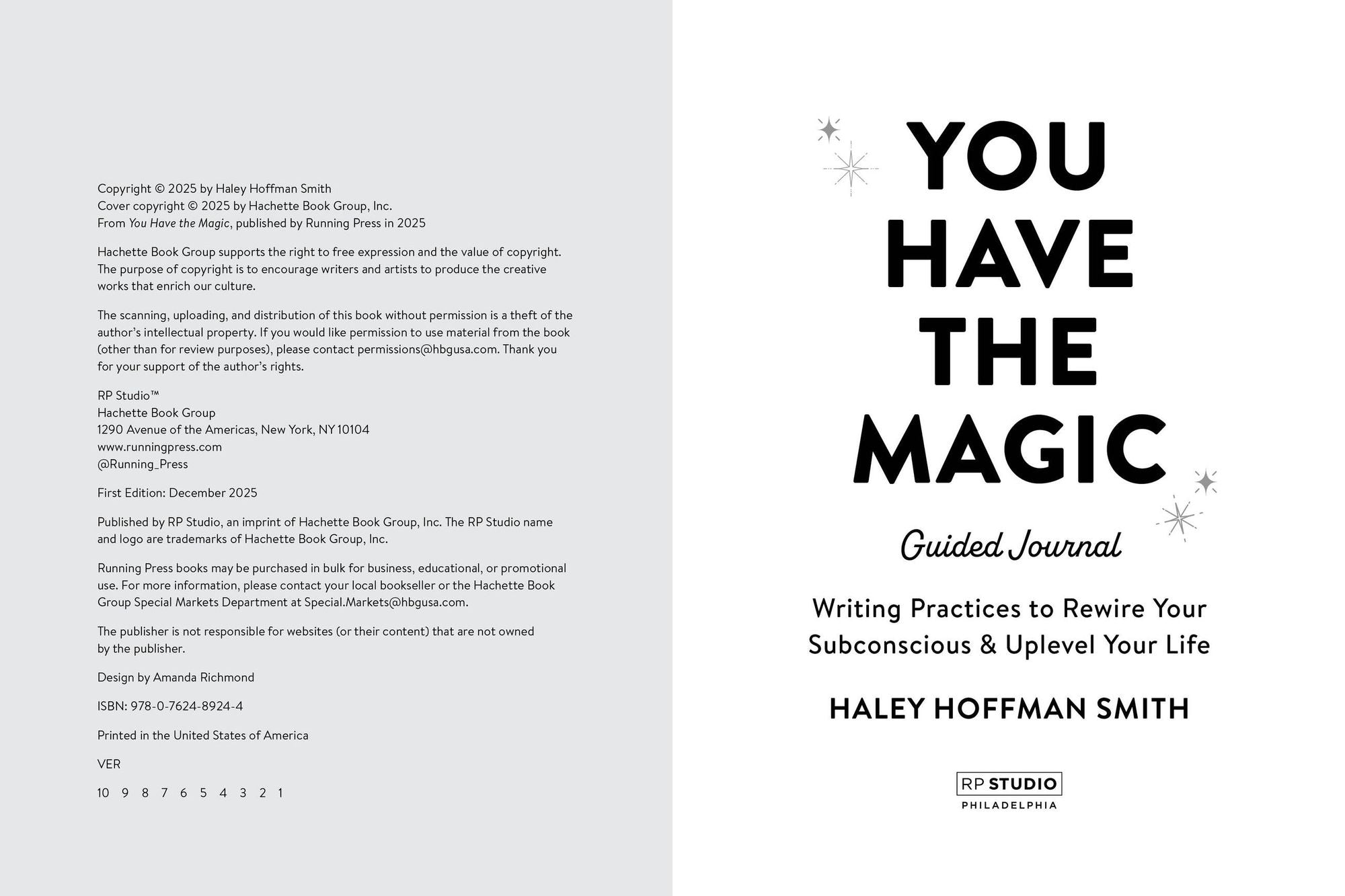 You Have the Magic Guided Journal: Writing Practices to Rewire Your Subconscious & Uplevel Your Life