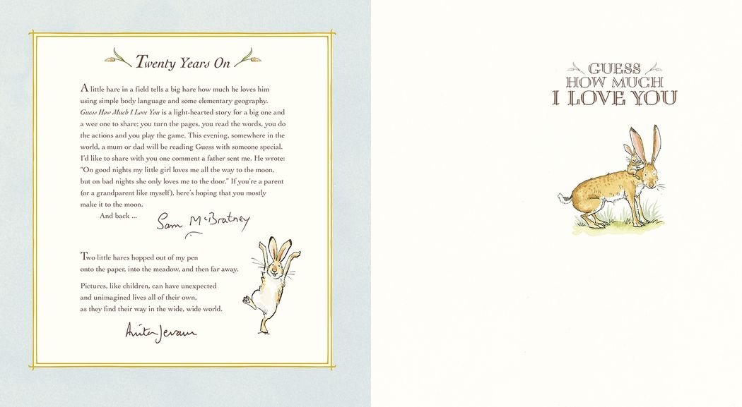 Guess How Much I Love You: (A Cherished Classic About Little Nutbrown Hare Loving Right Up to the Moon and Back - An Ideal Baby Book for Baby Shower Gifts)