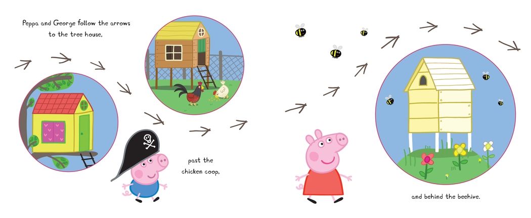 Peppa Pig and the Treasure Hunt: (A Pirate Pretend Play Adventure Full of Clues, Laughter, and Team Fun - for Toddlers, Preschoolers, and Kids Ages 2-5)