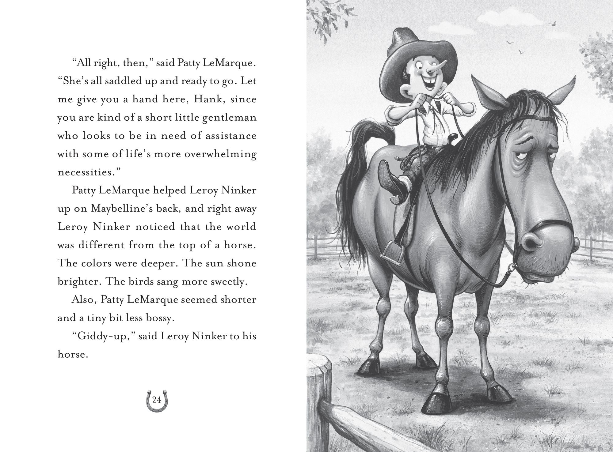 Leroy Ninker Saddles Up (Tales from Mercy Watson's Deckawoo Drive #1)
