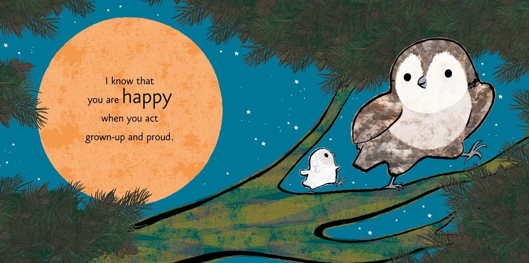 Happy Padded Board Book: (A Heartwarming Story of Parental Love Featuring Parent & Child Owls in Rhyming Text - For Babies and Toddlers)
