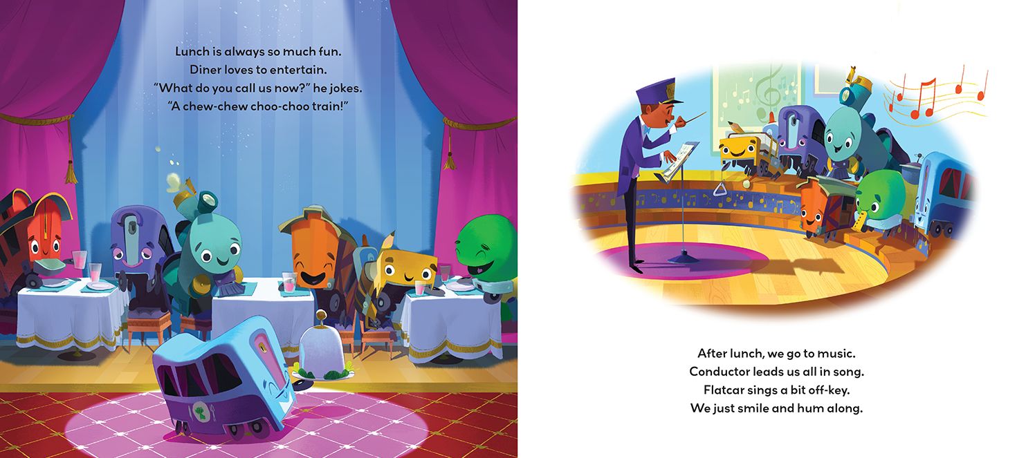 Choo-Choo School: All Aboard for the First Day of School!