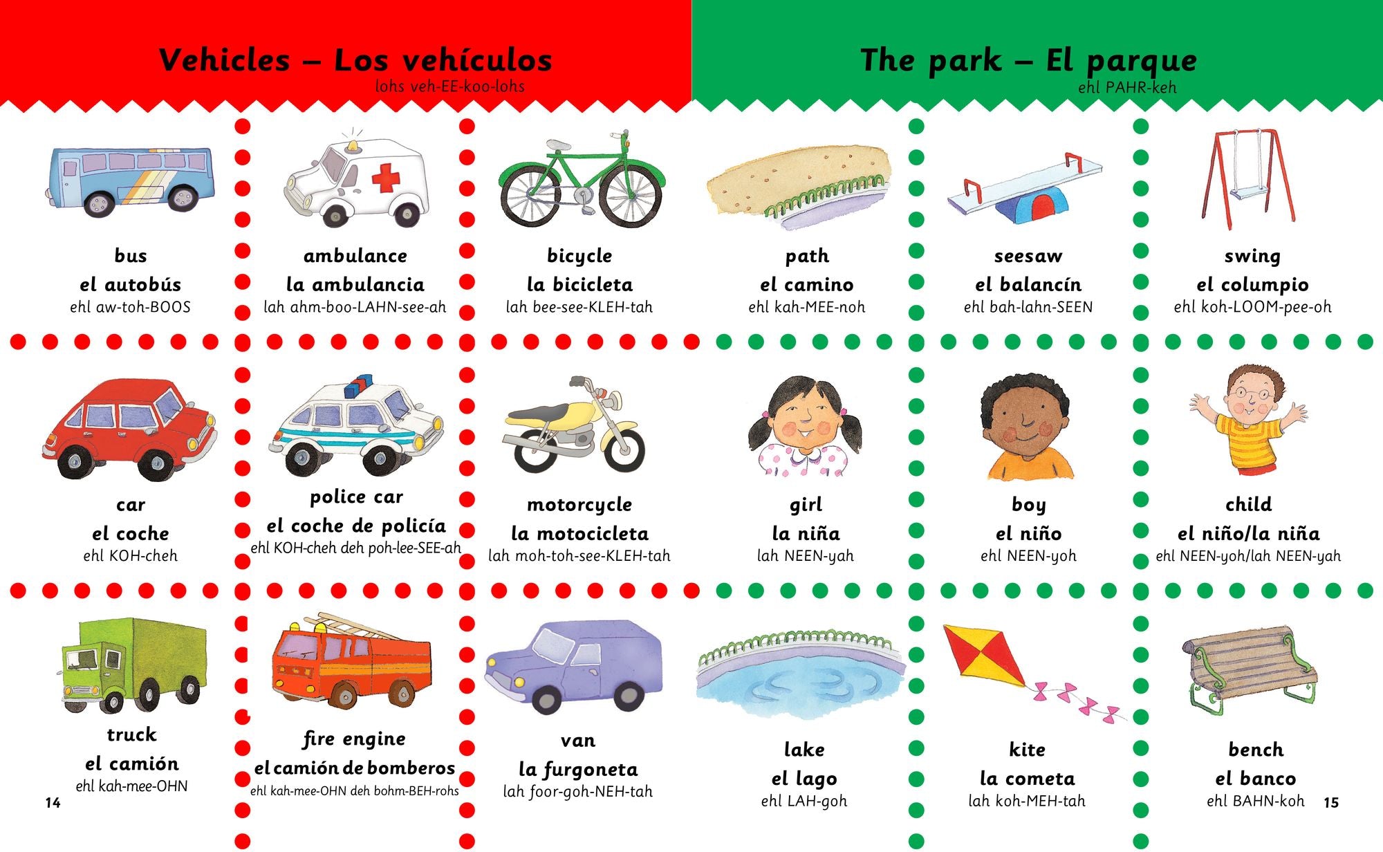 Spanish-English Picture Dictionary