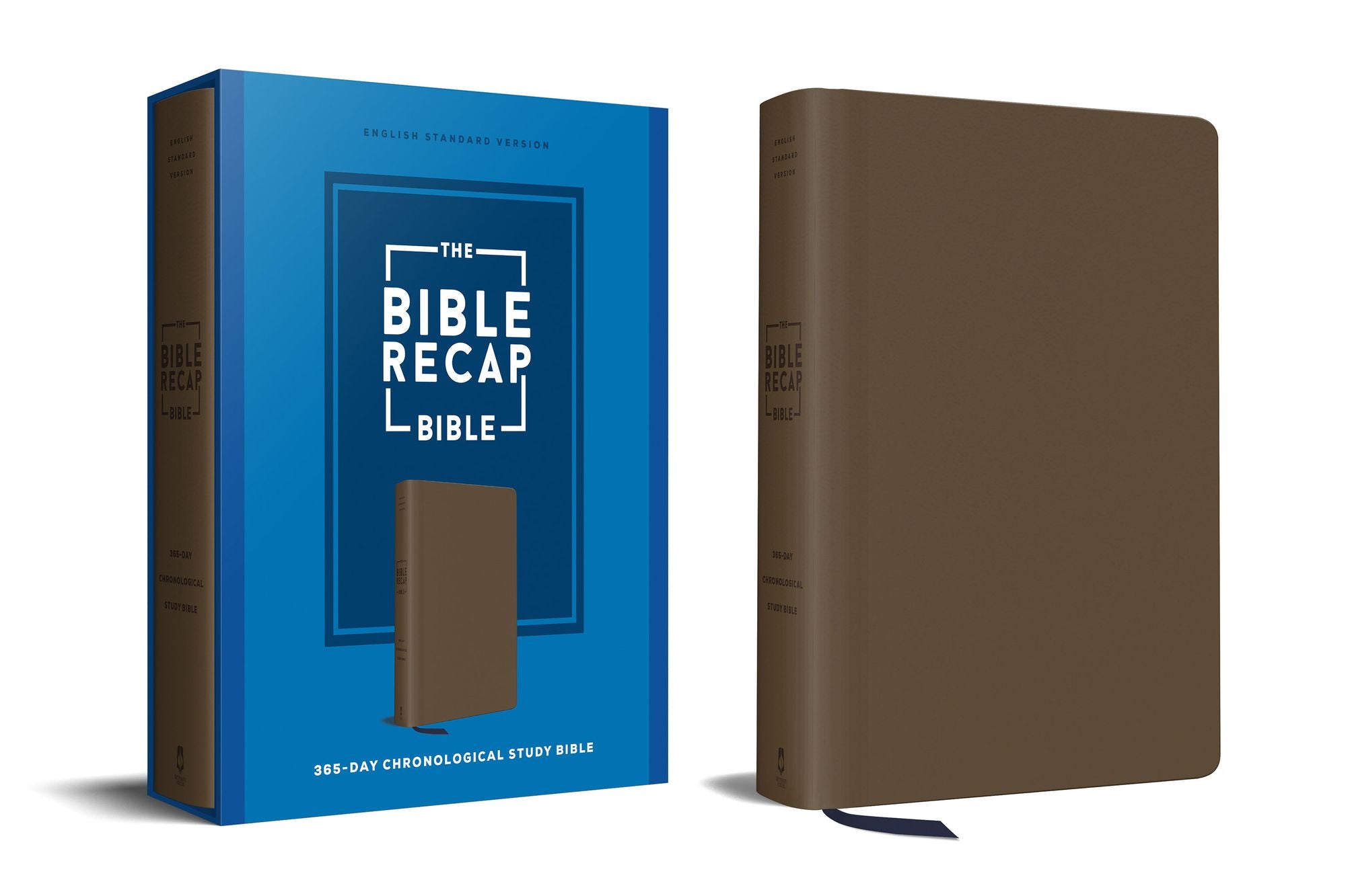 The Bible Recap 365-Day Chronological Study Bible: English Standard Version--Imitation Leather
