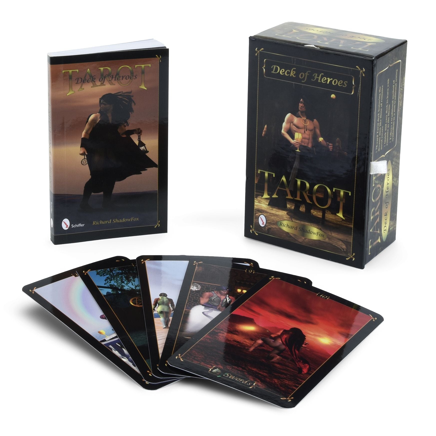 Tarot Deck of Heroes: (Tarot Kit Box Set with 78 Cards and Guide Book)