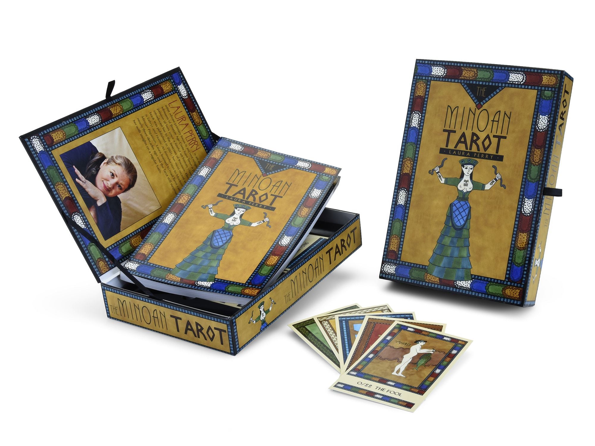The Minoan Tarot: (Tarot Kit Box Set with 86 Cards and Guide Book)