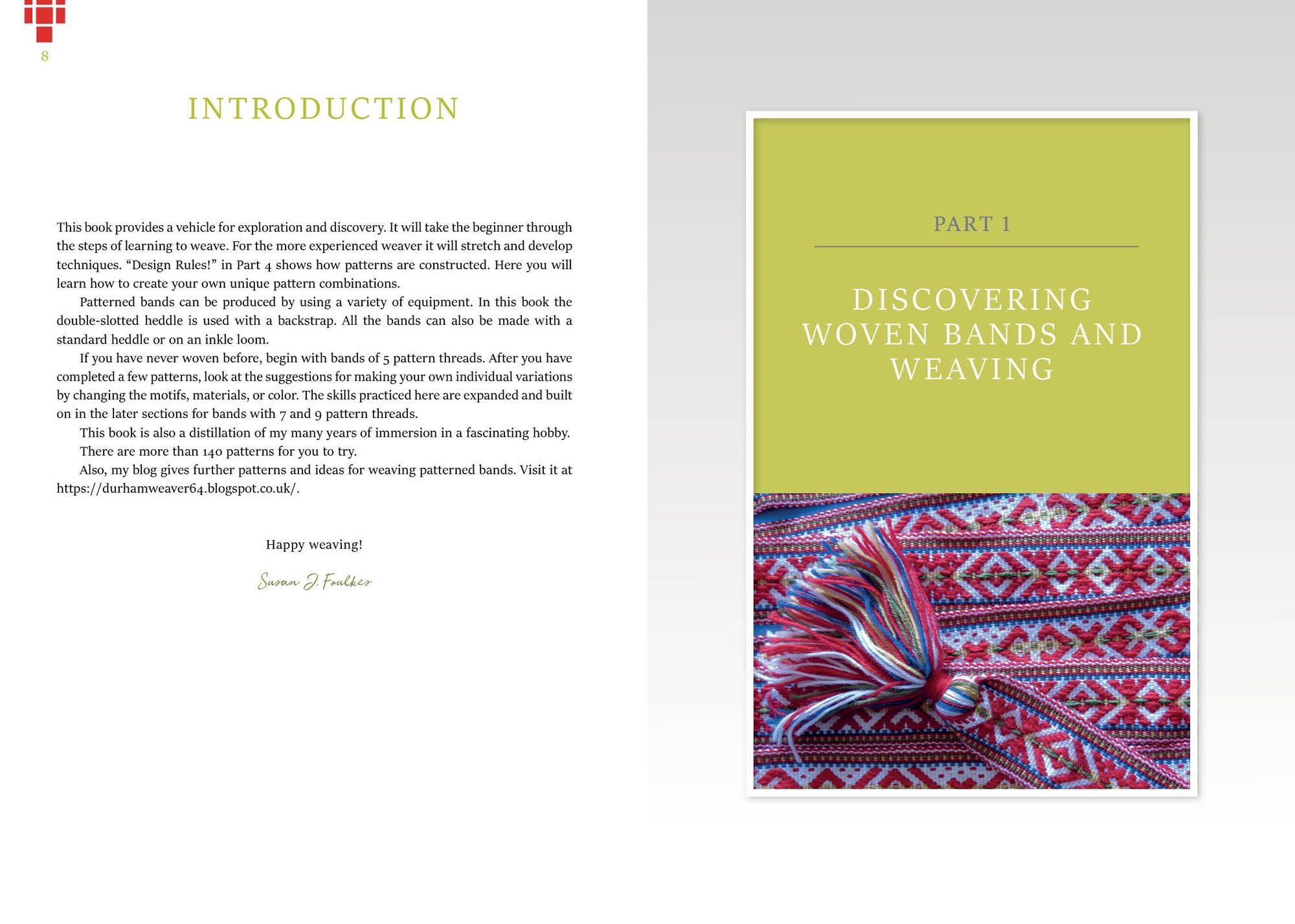 Weaving Patterned Bands: How to Create and Design with 5, 7, and 9 Pattern Threads