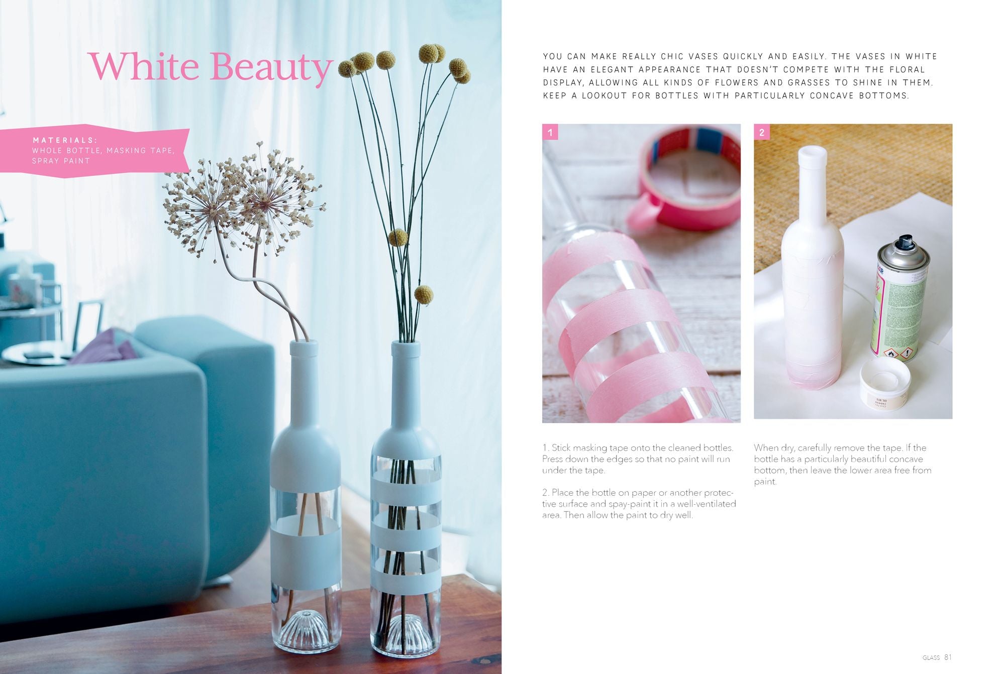 Artfully Transforming Bottles & Plates: 75 Elegant Projects to Upcycle Glass and Porcelain