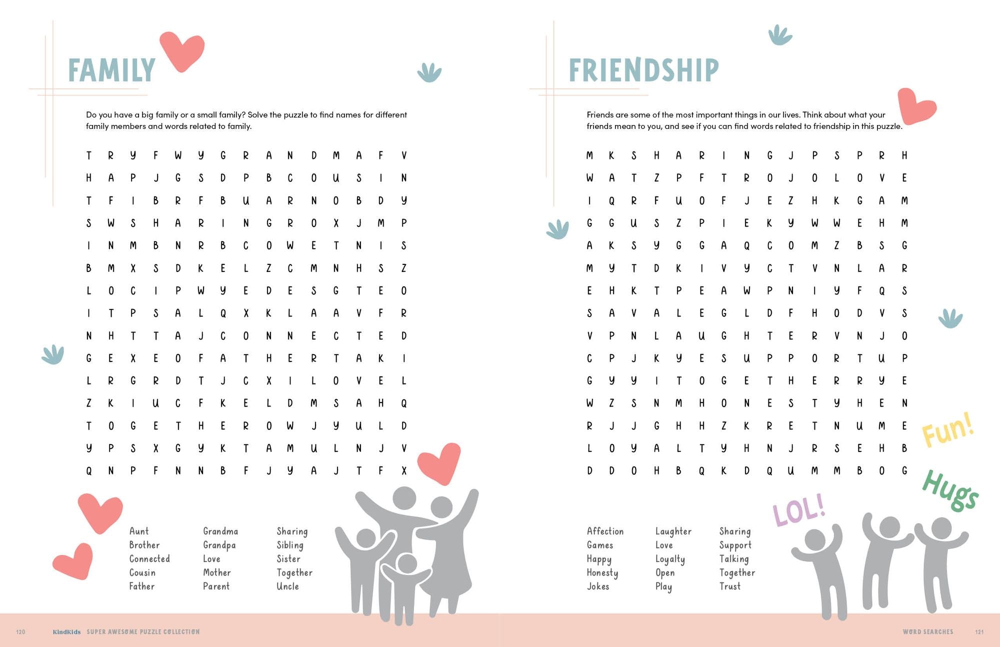 KindKids Super Awesome Puzzle Collection: Over 100 Activities including Crosswords, Word Searches, Match Games, and Word Scrambles