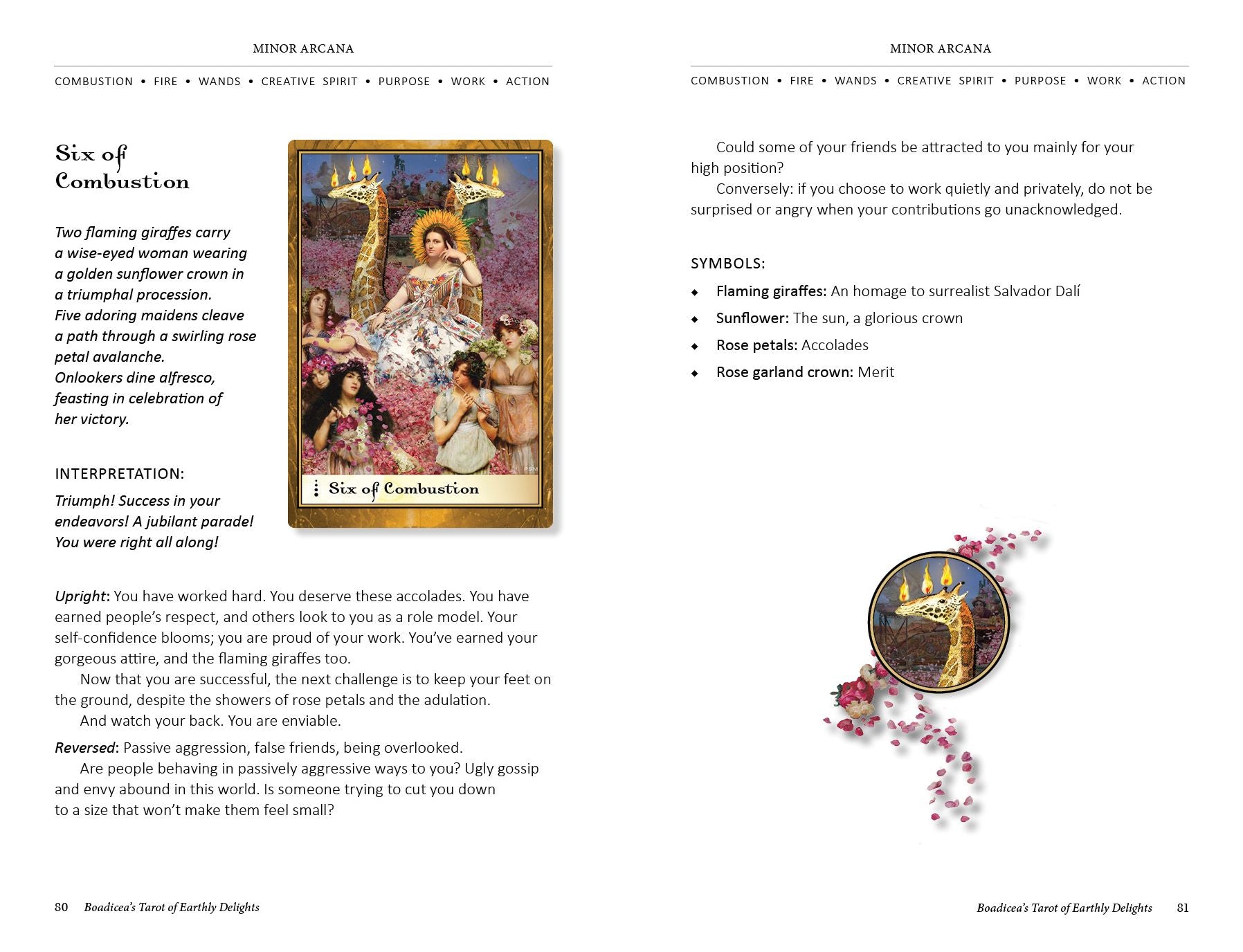 Boadicea's Tarot of Earthly Delights: (Tarot Kit Box Set with 80 Cards and Guide Book)