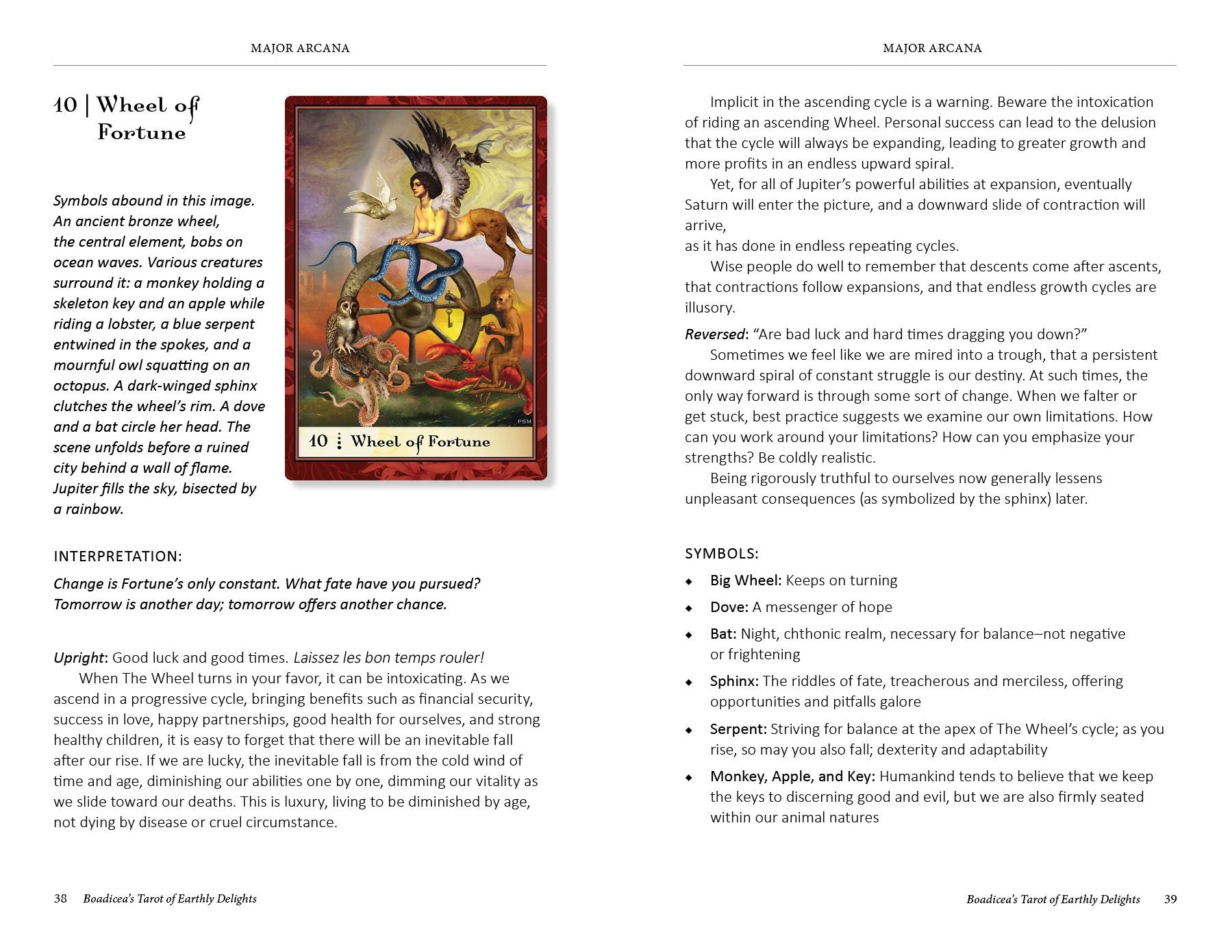 Boadicea's Tarot of Earthly Delights: (Tarot Kit Box Set with 80 Cards and Guide Book)