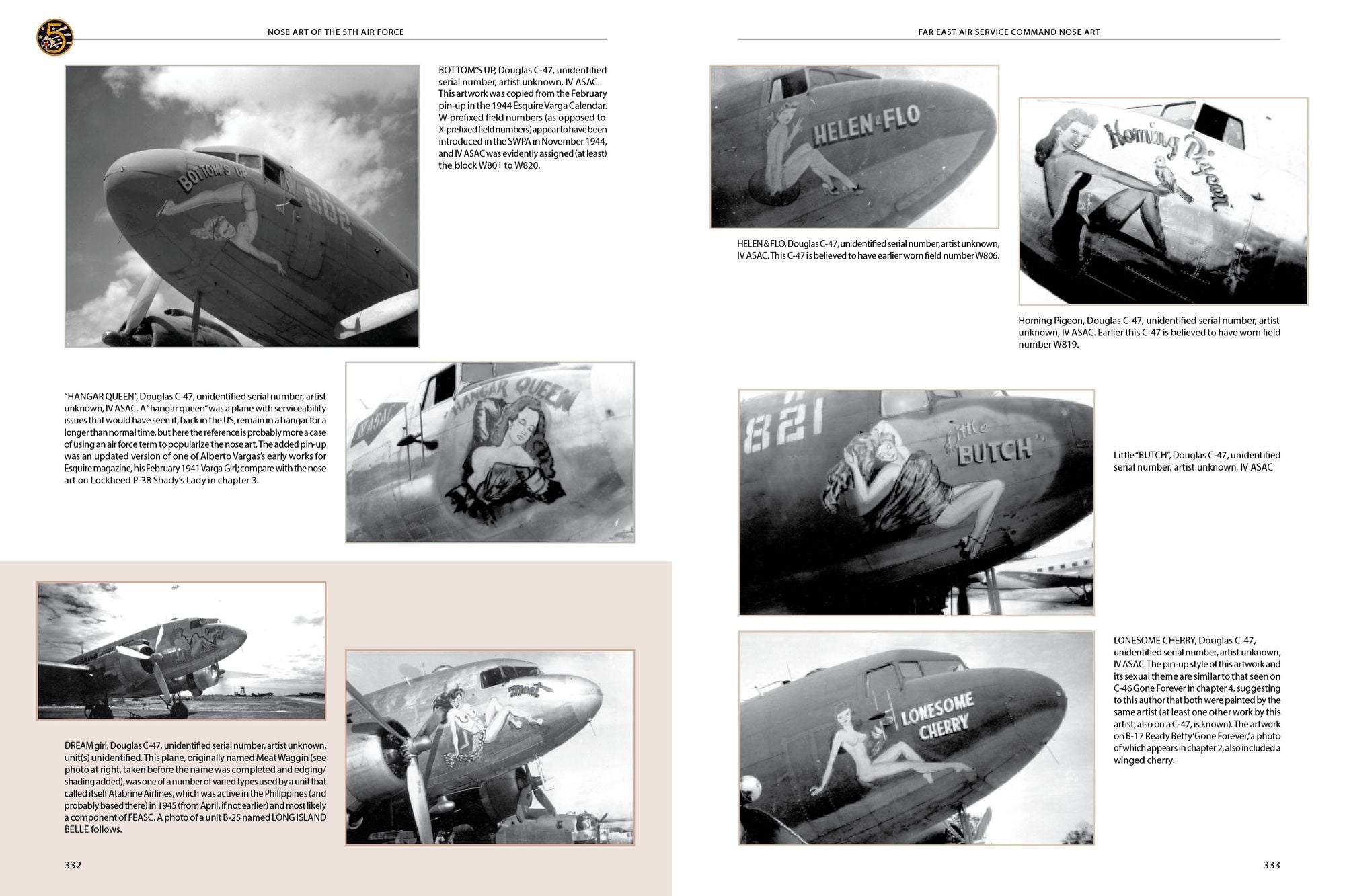 Nose Art of the 5th Air Force: Pin-Ups and More, 1942-1947