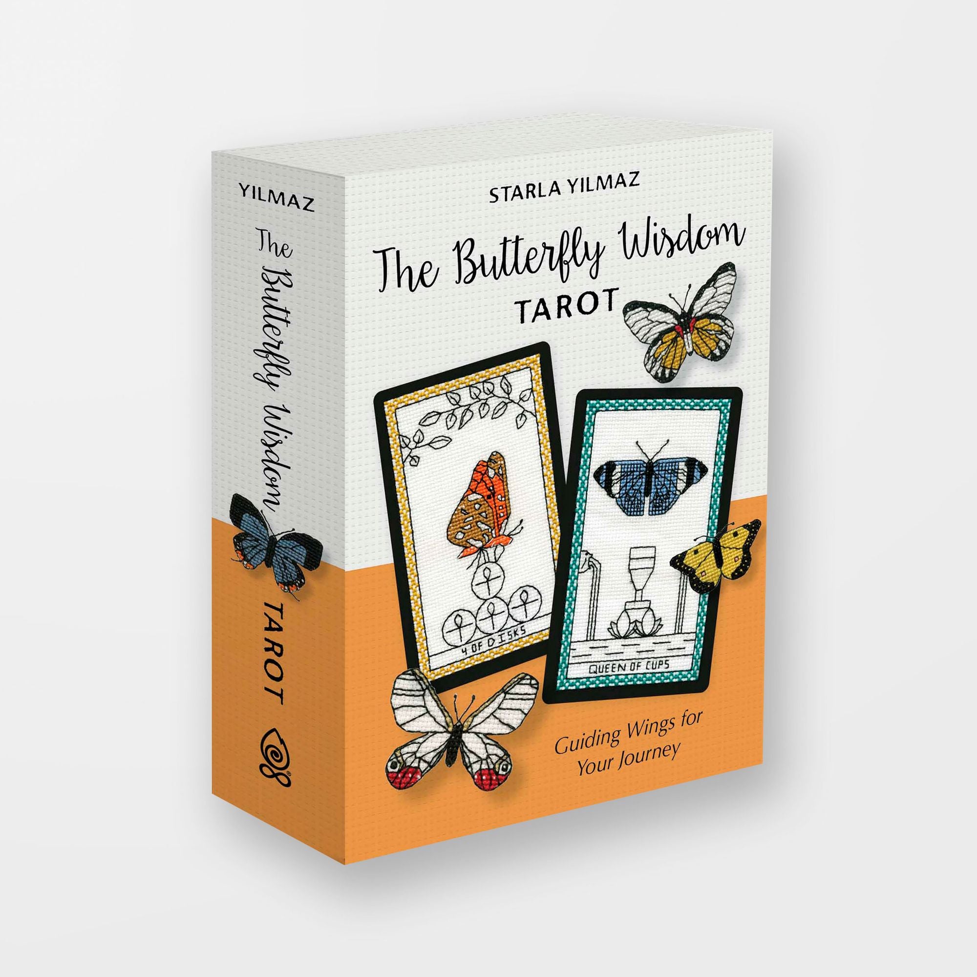 The Butterfly Wisdom Tarot: Guiding Wings for Your Journey (Tarot Kit Box Set with 78 Cards and Guide Book)