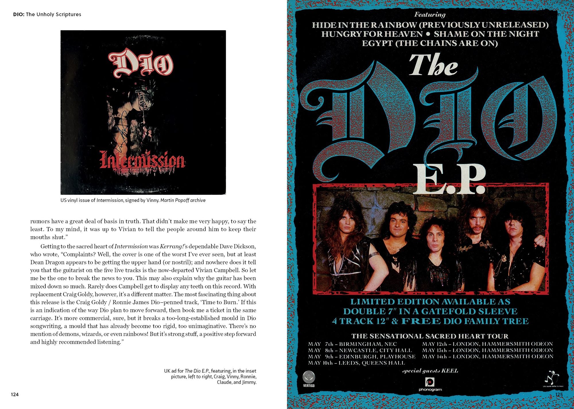 DIO: The Unholy Scriptures: The Complete Unofficial Chronicle of Ronnie James Dio's Solo Canon