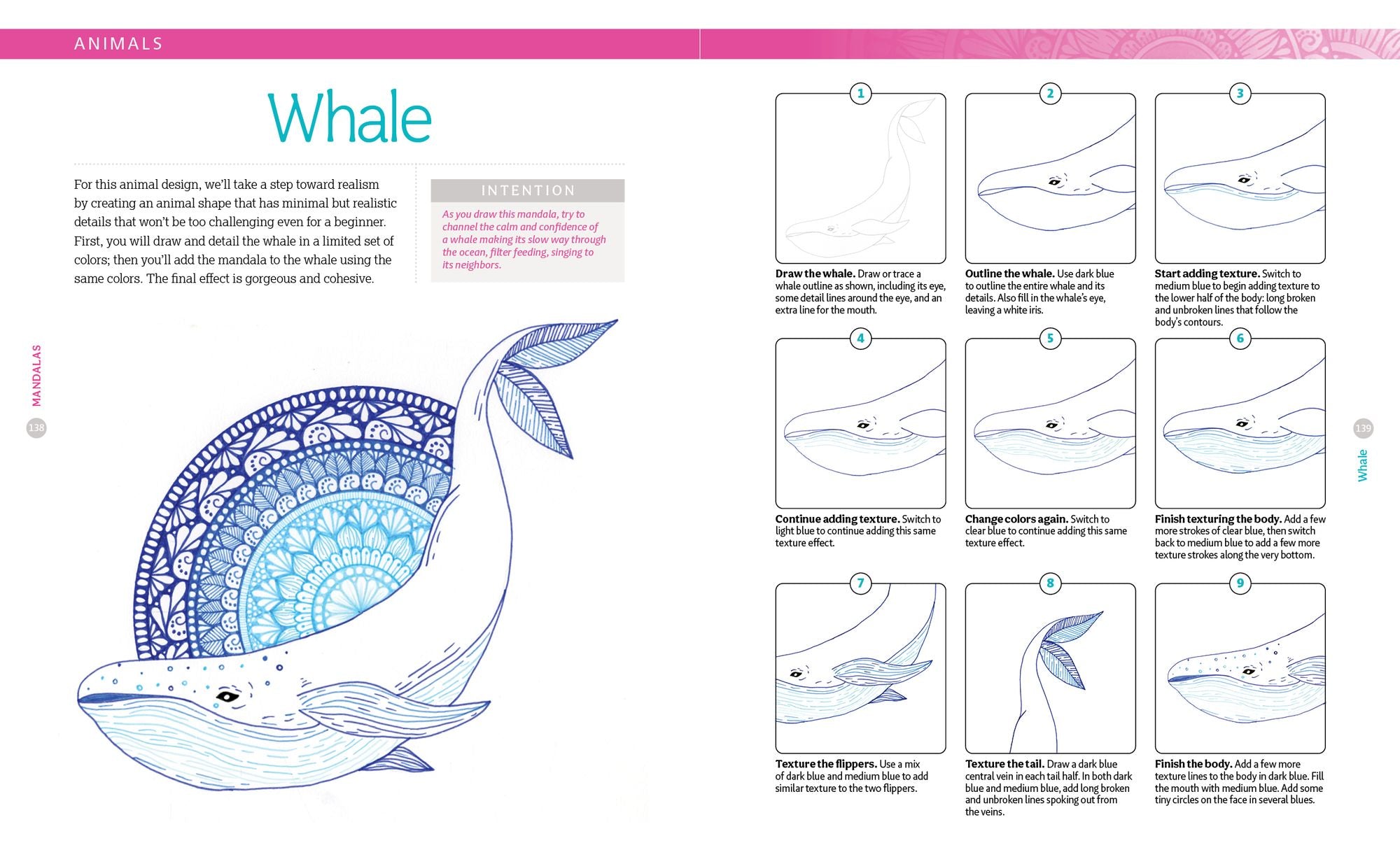 A Bright & Beautiful Guide to Drawing Mandalas: 30 Step-by-Step Tutorials to Unlock the Meditative Magic of Drawing Repeat Patterns