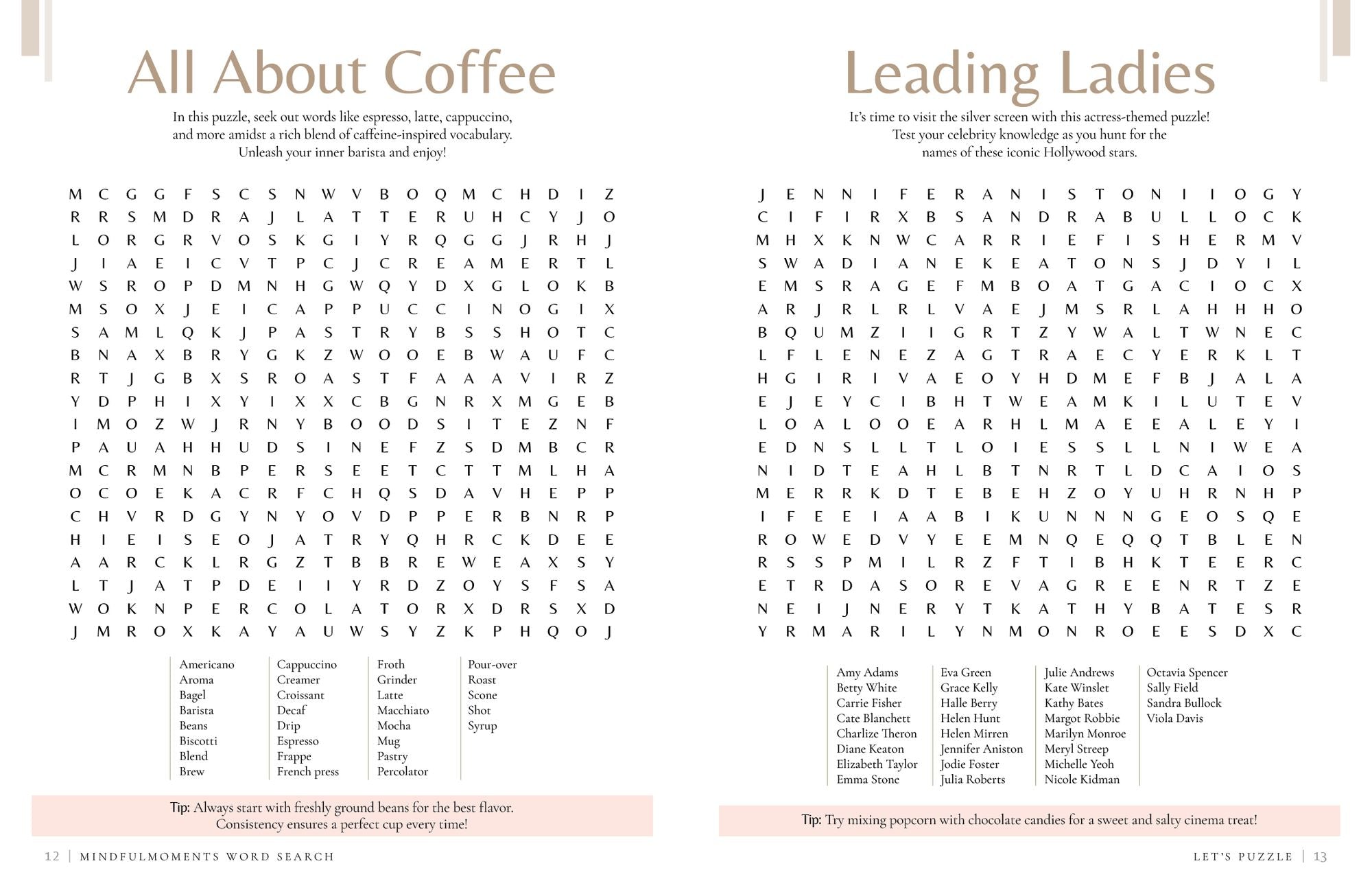 MindfulMoments Word Search: A Calming Collection of Brain-Boosting Puzzles to Help You Relax & Unwind