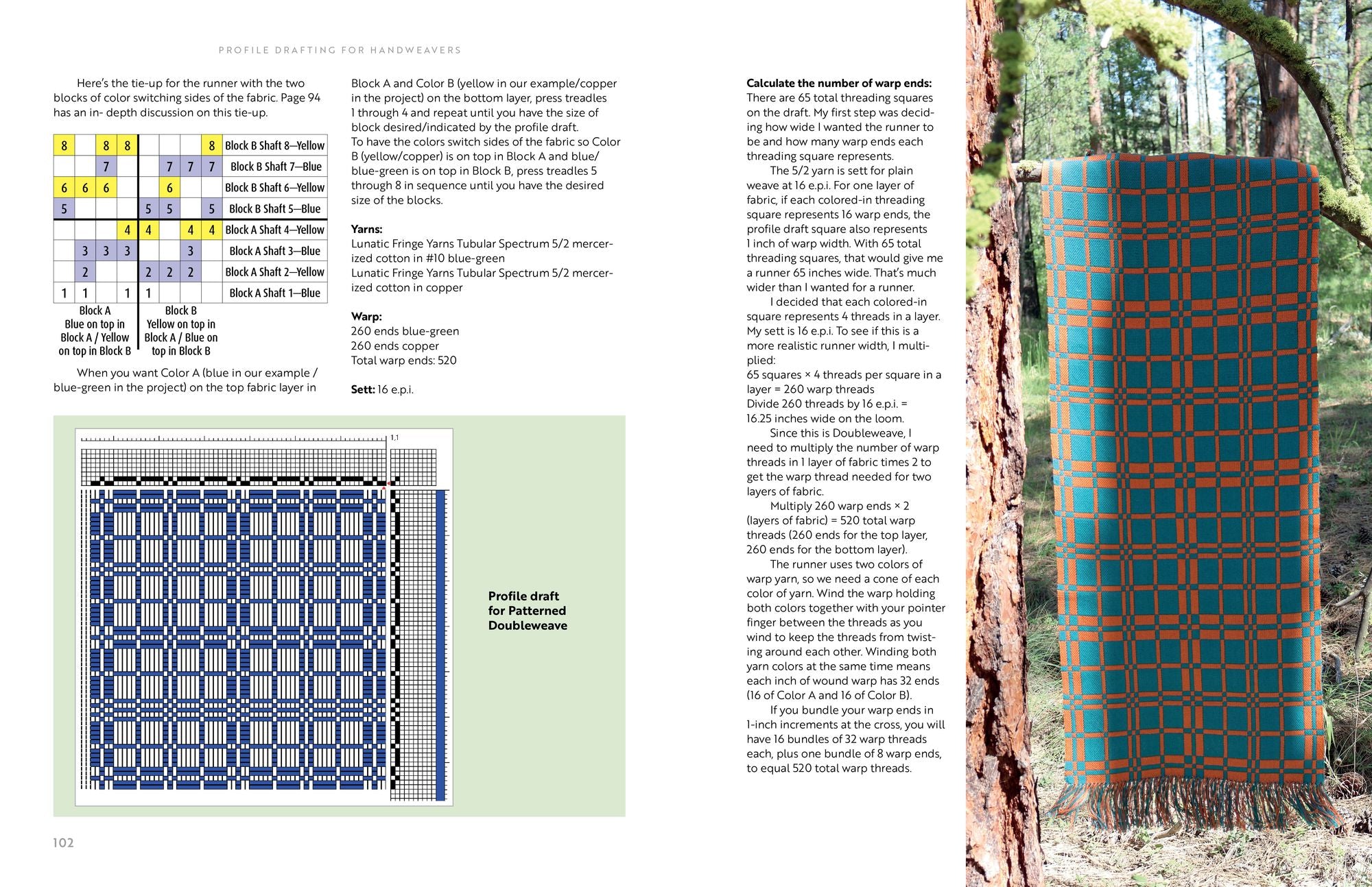 Profile Drafting for Handweavers: Designs, Projects, and Expert Tips for Turning Your Ideas into Weave Structures