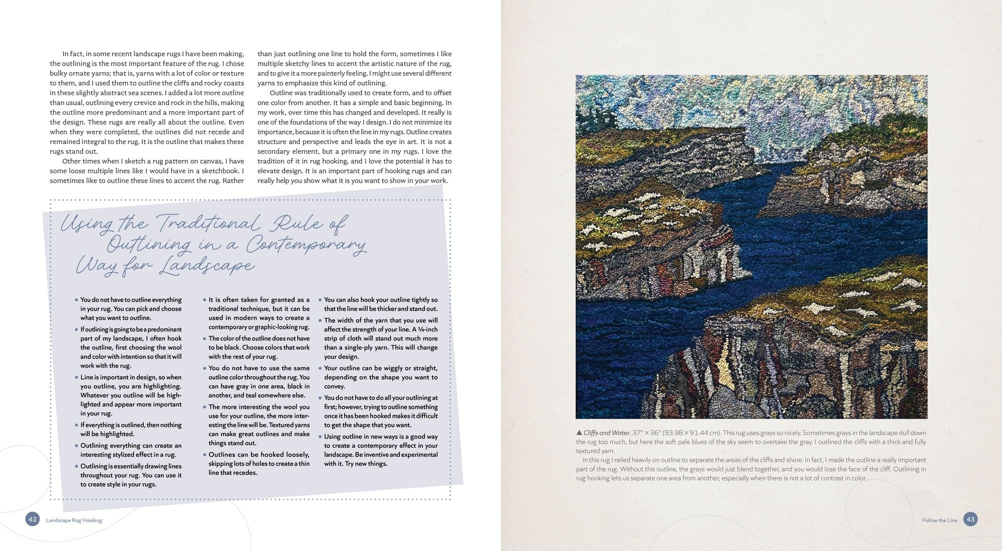 Landscape Rug Hooking: A Painterly Approach to Creating the Landscapes You Love