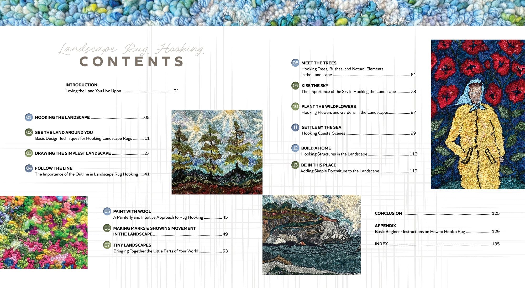 Landscape Rug Hooking: A Painterly Approach to Creating the Landscapes You Love