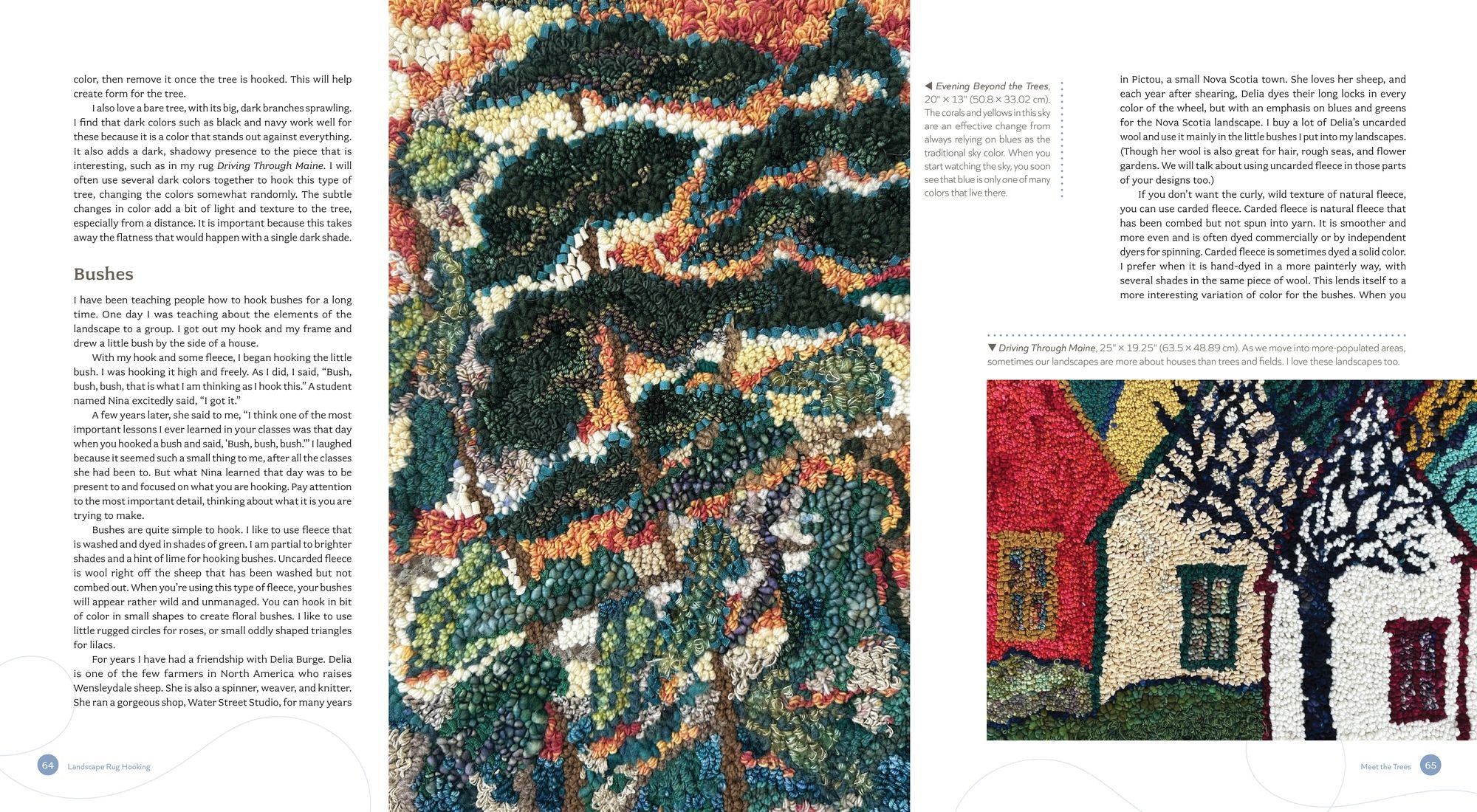 Landscape Rug Hooking: A Painterly Approach to Creating the Landscapes You Love