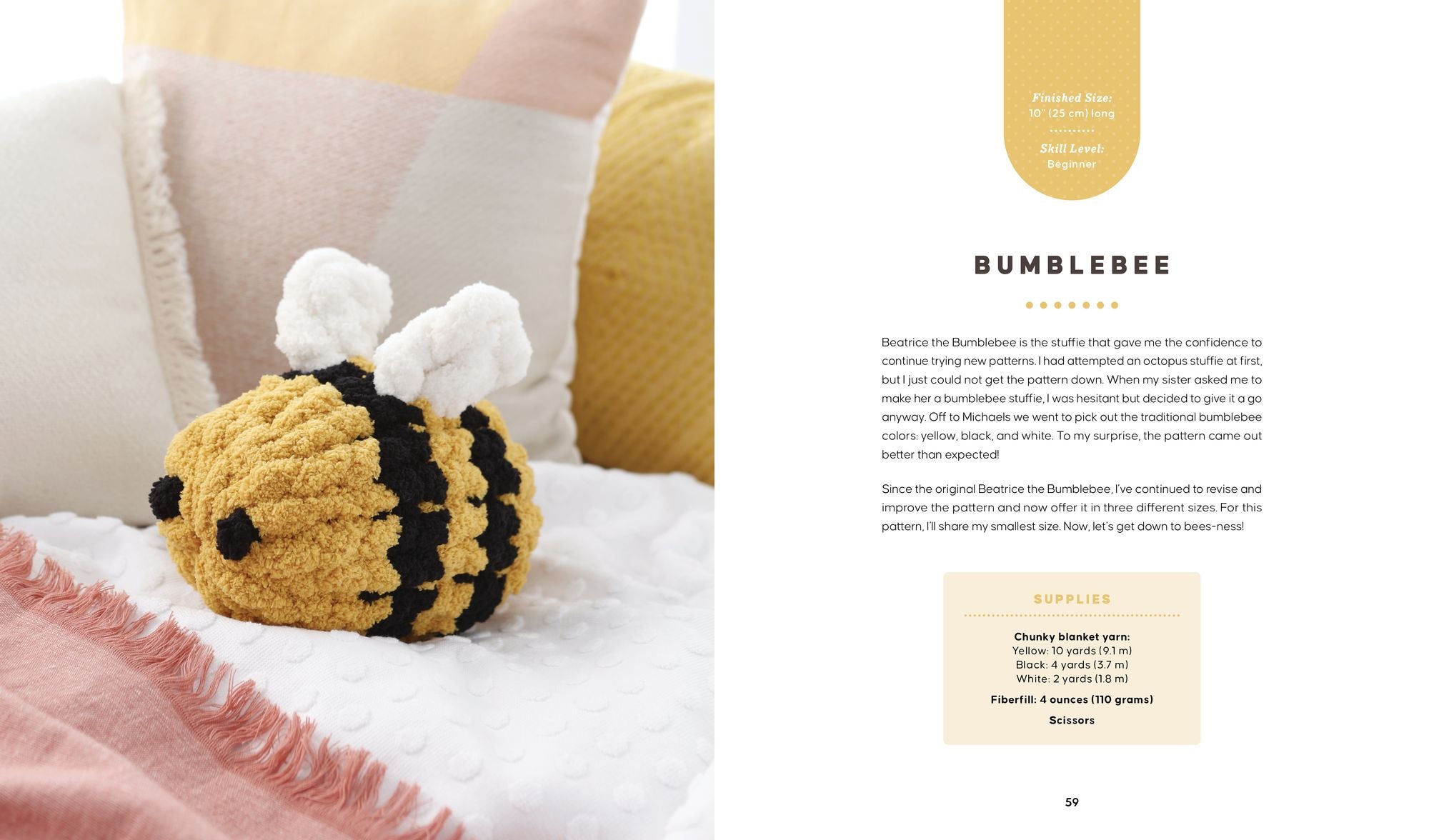 Get Started in Finger Knitting: Patterns and Instructions for Making Chunky Blankets, Cozy Pillows, and Cute Stuffies by Hand