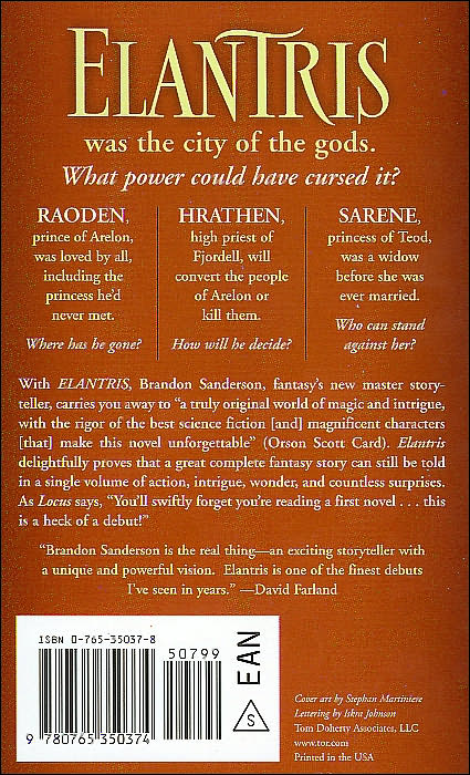 Elantris: A Cosmere Novel