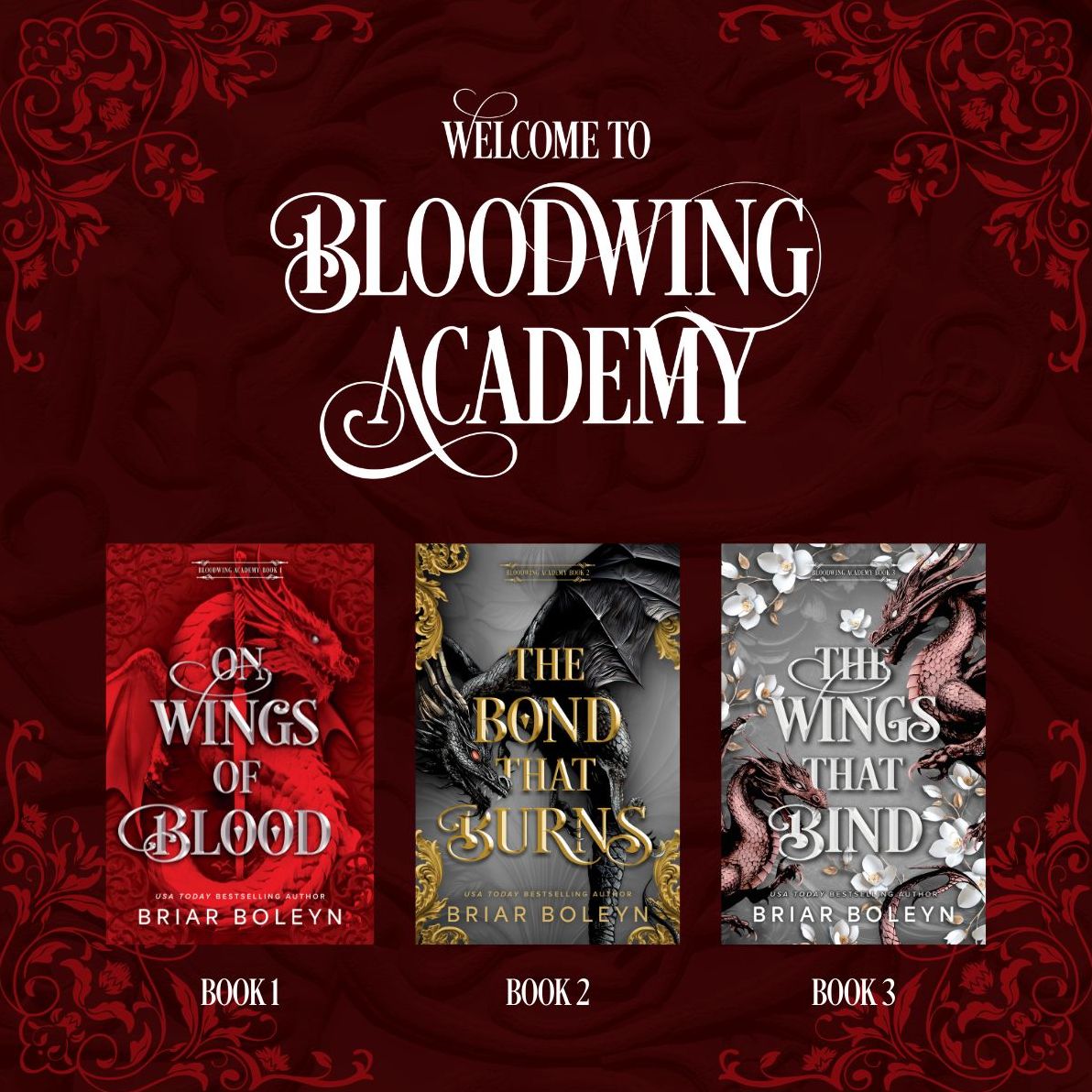 On Wings of Blood (Deluxe Limited Edition) (Bloodwing Academy #1)