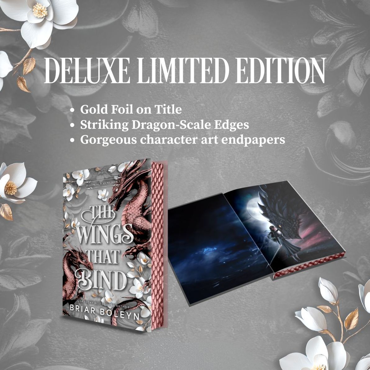 The Wings That Bind (Deluxe Edition) (Bloodwing Academy #3)
