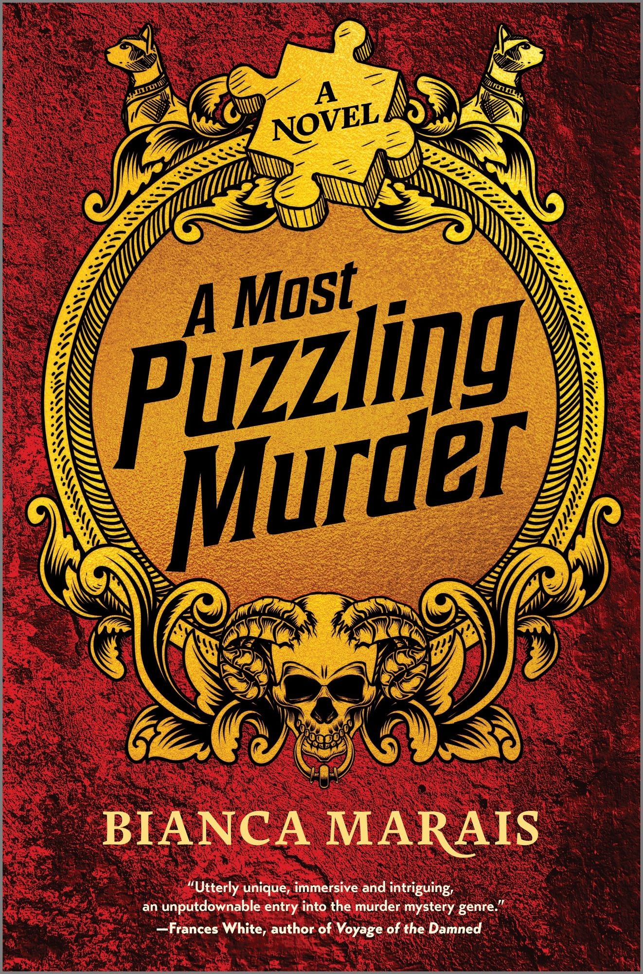 A Most Puzzling Murder: A quirky, humorous locked room murder mystery with riddles and puzzles for the reader to solve