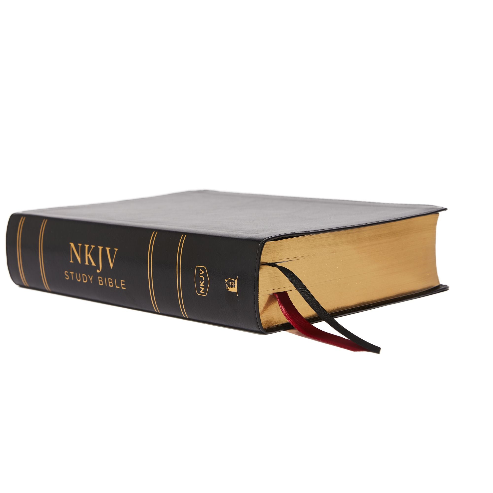 NKJV Study Bible, Leathersoft, Black, Full-Color, Comfort Print: The Complete Resource for Studying God's Word