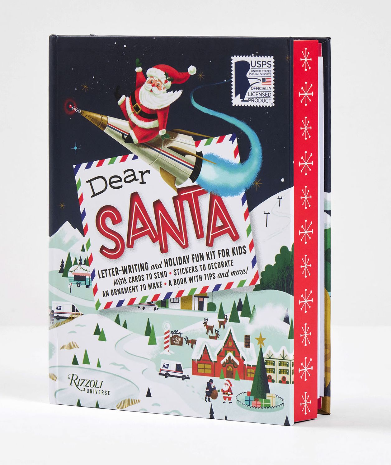 Dear Santa: Letter-Writing and Holiday Fun Kit for Kids