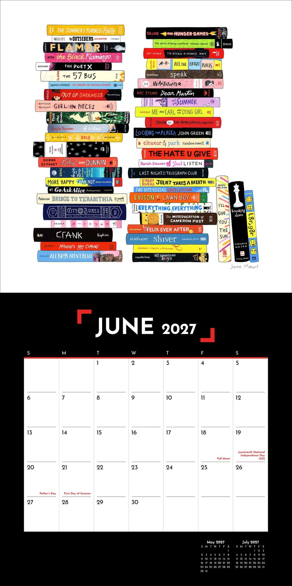 2027 Banned Books Wall Calendar By Pen America