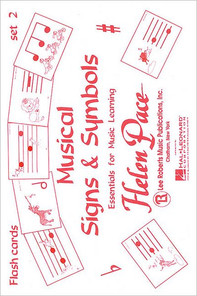 Musical Signs And Symbols Set Ii 24 Cards 48 Sides Moppet Flash Cards