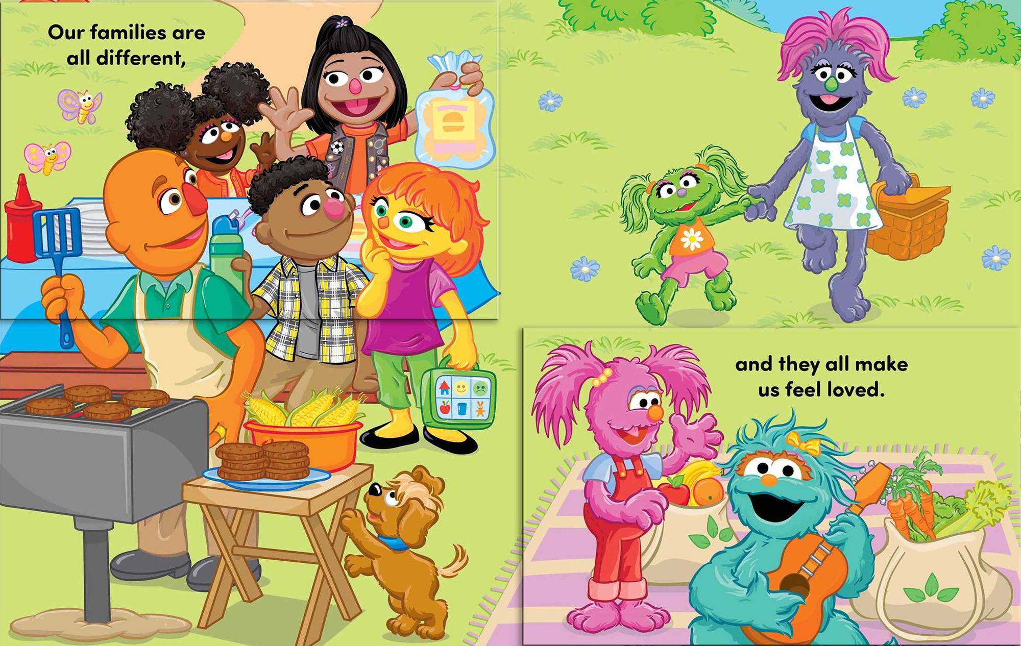 Sesame Street: Let's Celebrate Diversity!: A Book About Us