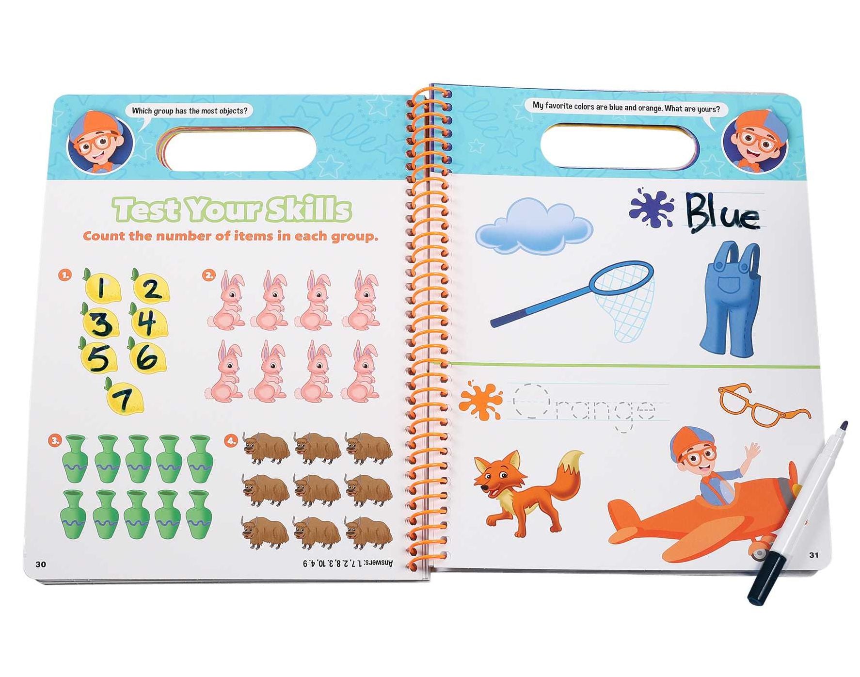Blippi: Write and Wipe