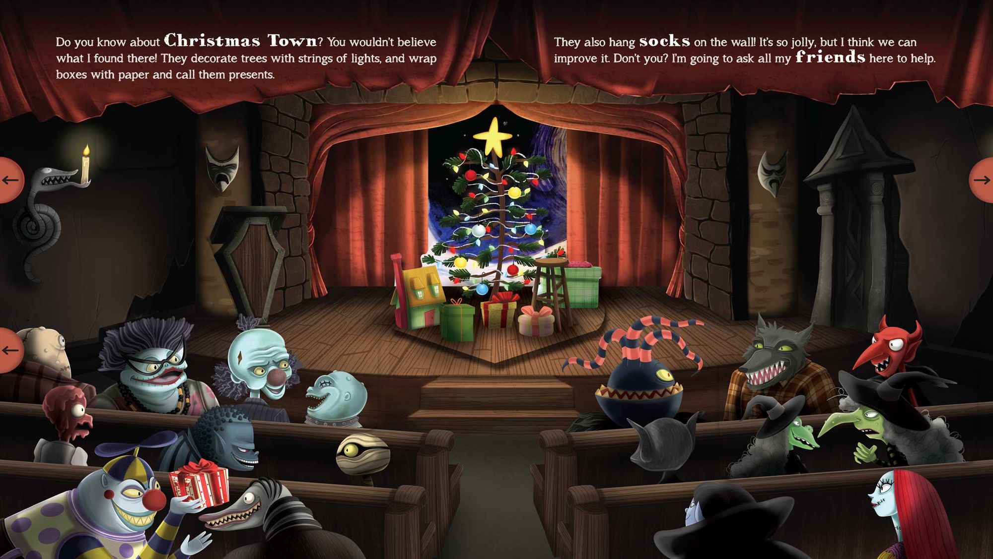 Disney Tim Burton's The Nightmare Before Christmas: Welcome to Halloween Town!
