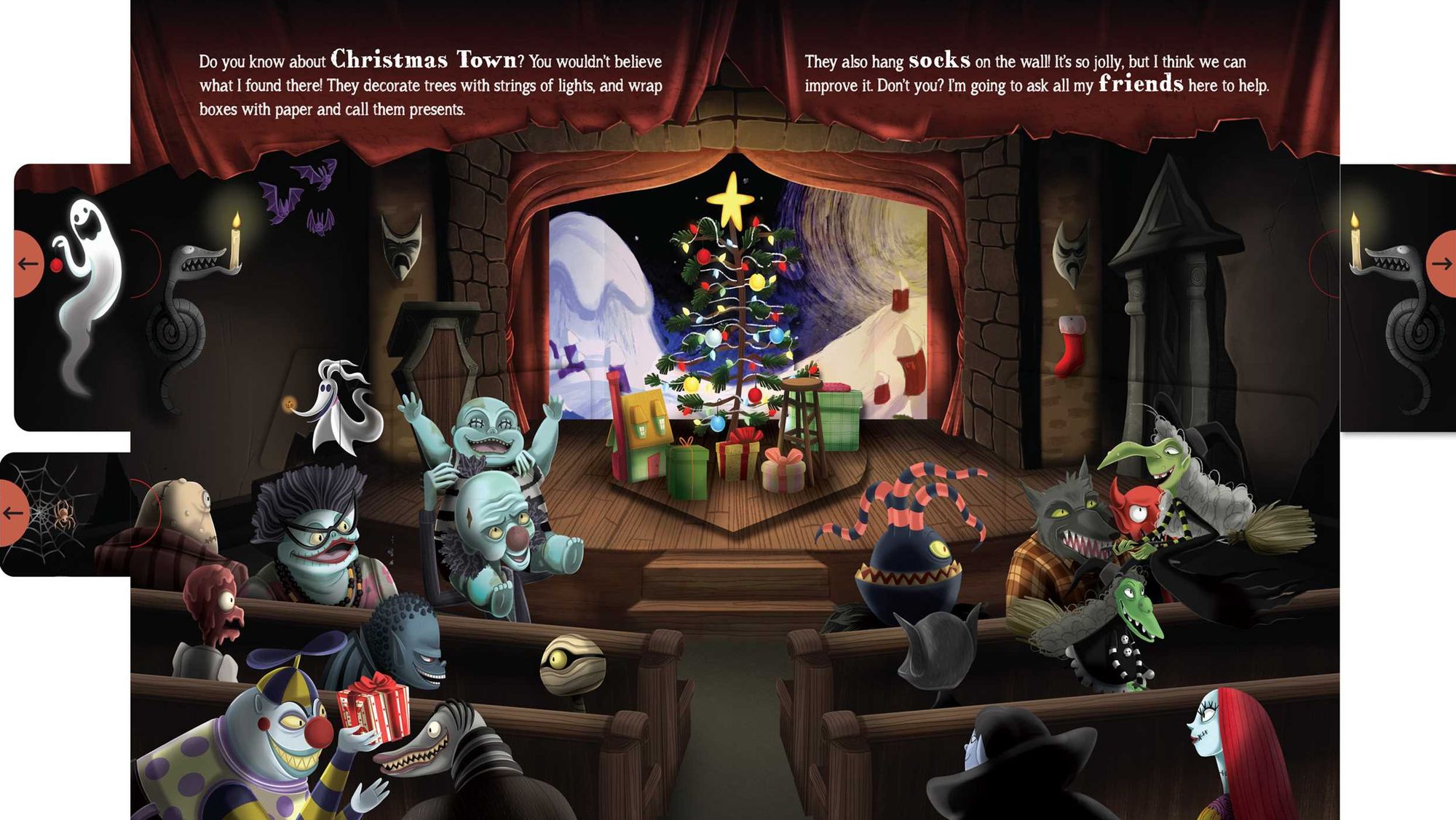 Disney Tim Burton's The Nightmare Before Christmas: Welcome to Halloween Town!