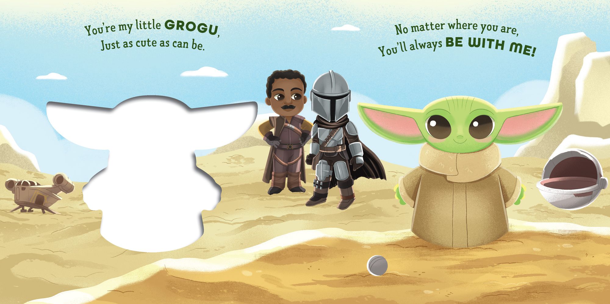 Star Wars: You're My Little Grogu (Board Book for Babies and Toddlers 0-2 years old)