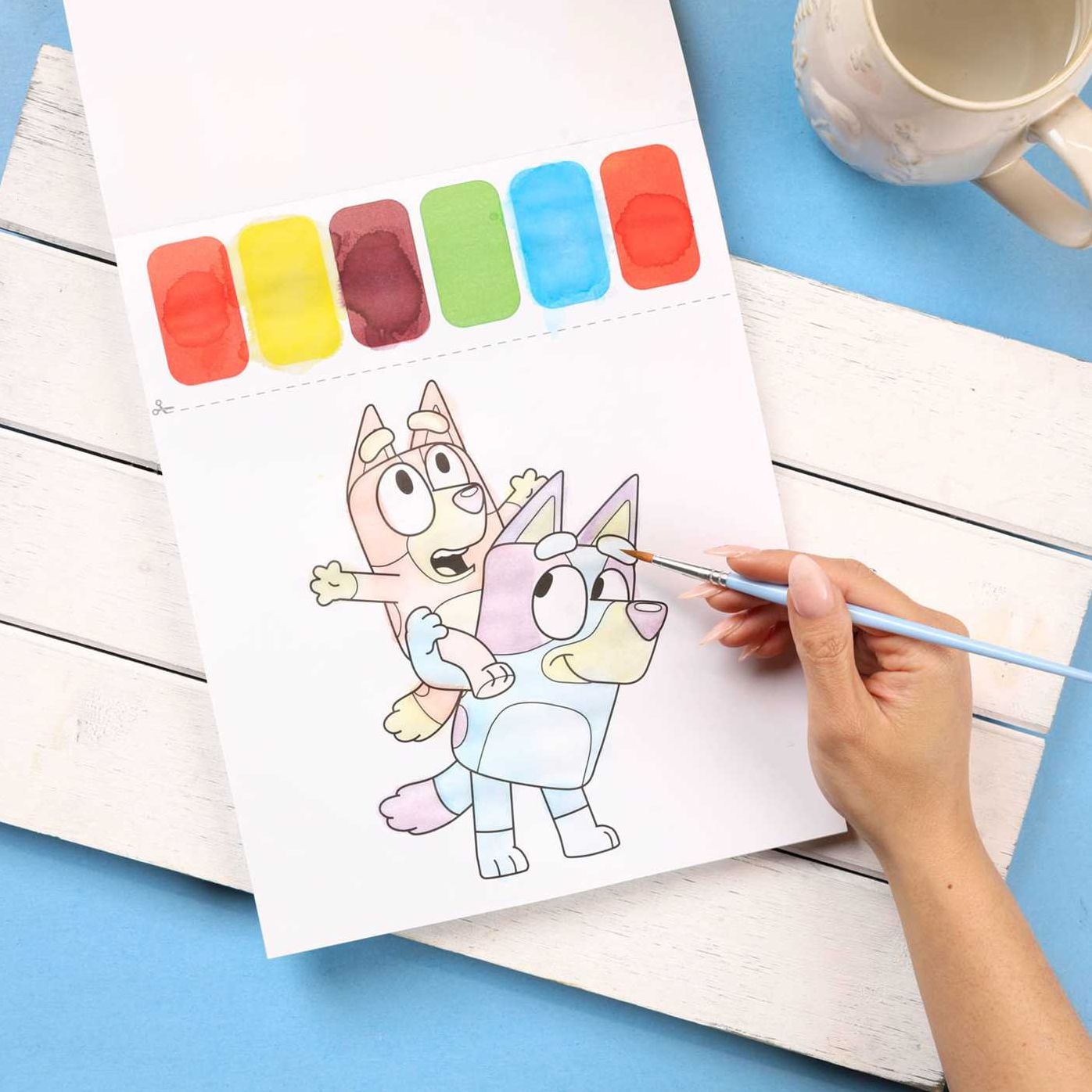 Bluey Colortivity: I Can Paint!