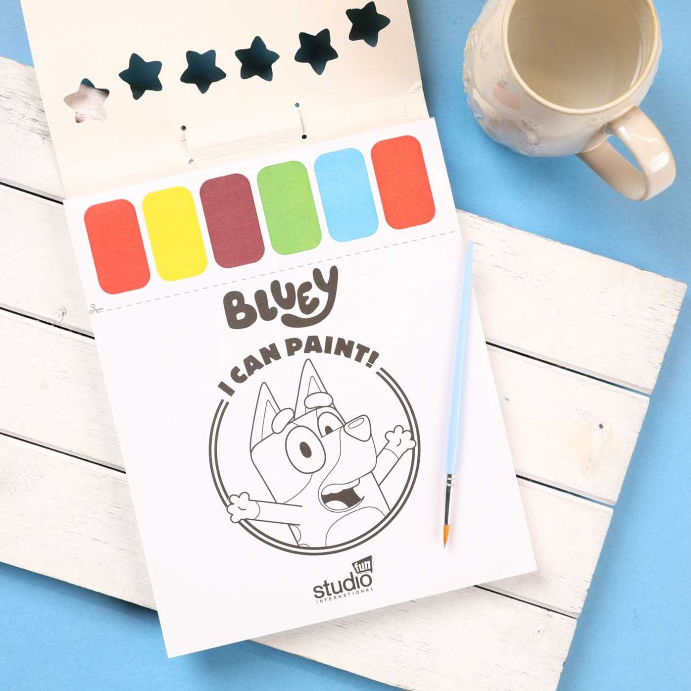 Bluey Colortivity: I Can Paint!
