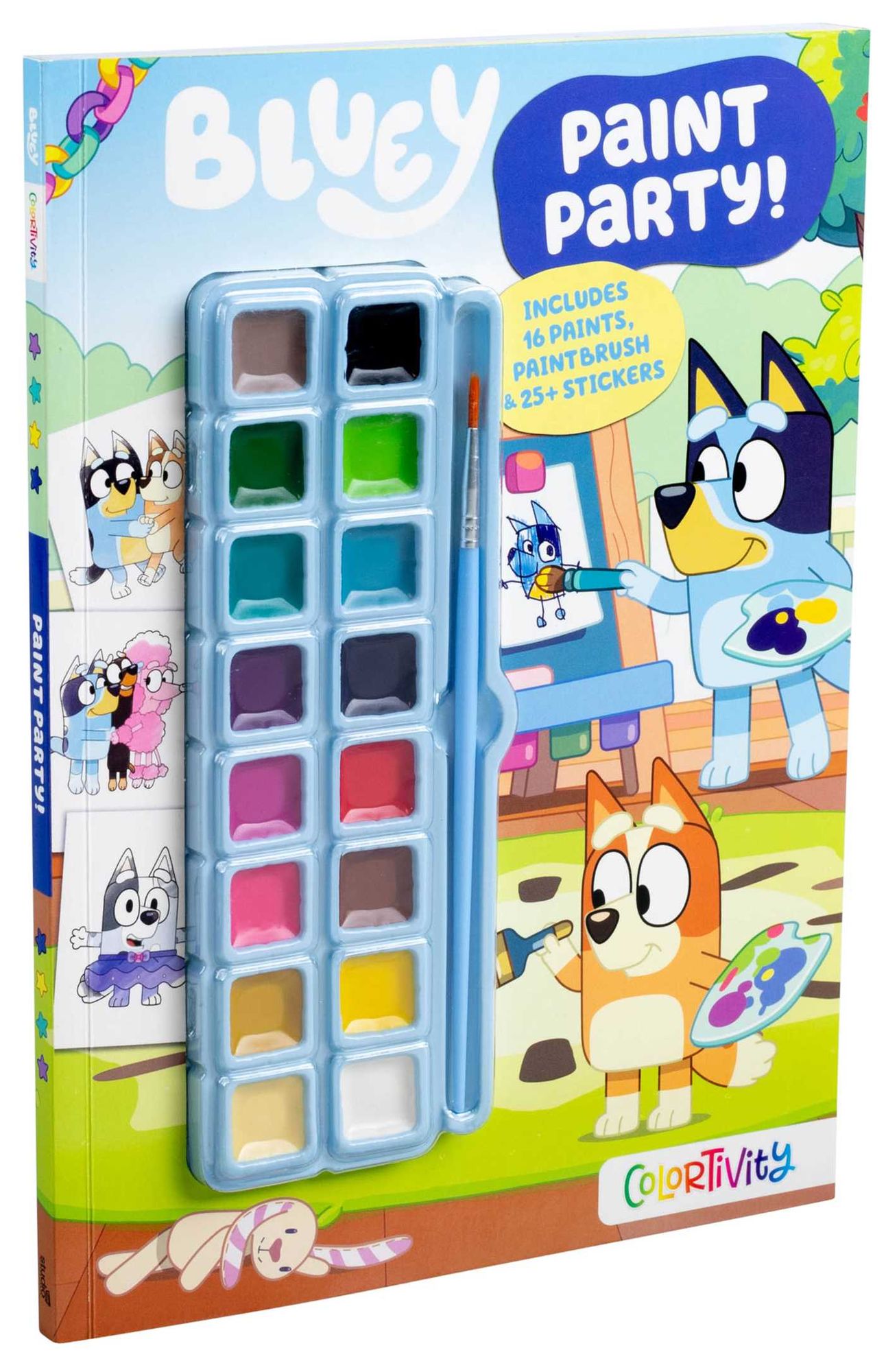 Bluey Colortivity: Paint Party!