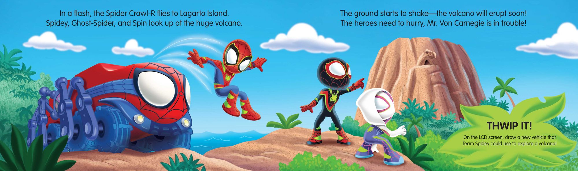 Marvel: Spidey and His Amazing Friends: Dino Webs!