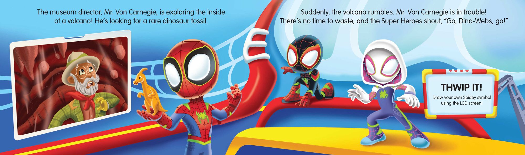 Marvel: Spidey and His Amazing Friends: Dino Webs!