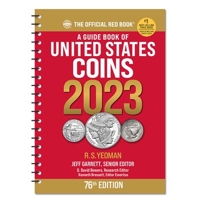 A Guide Book of United States Coins 2023: 76th Edition: The Official Red Book