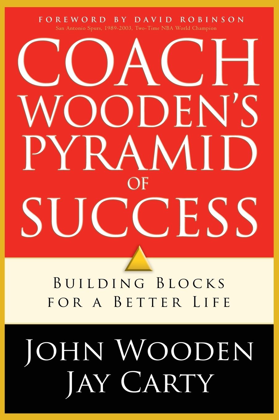 Coach Wooden's Pyramid of Success: Building Blocks for a Better Life