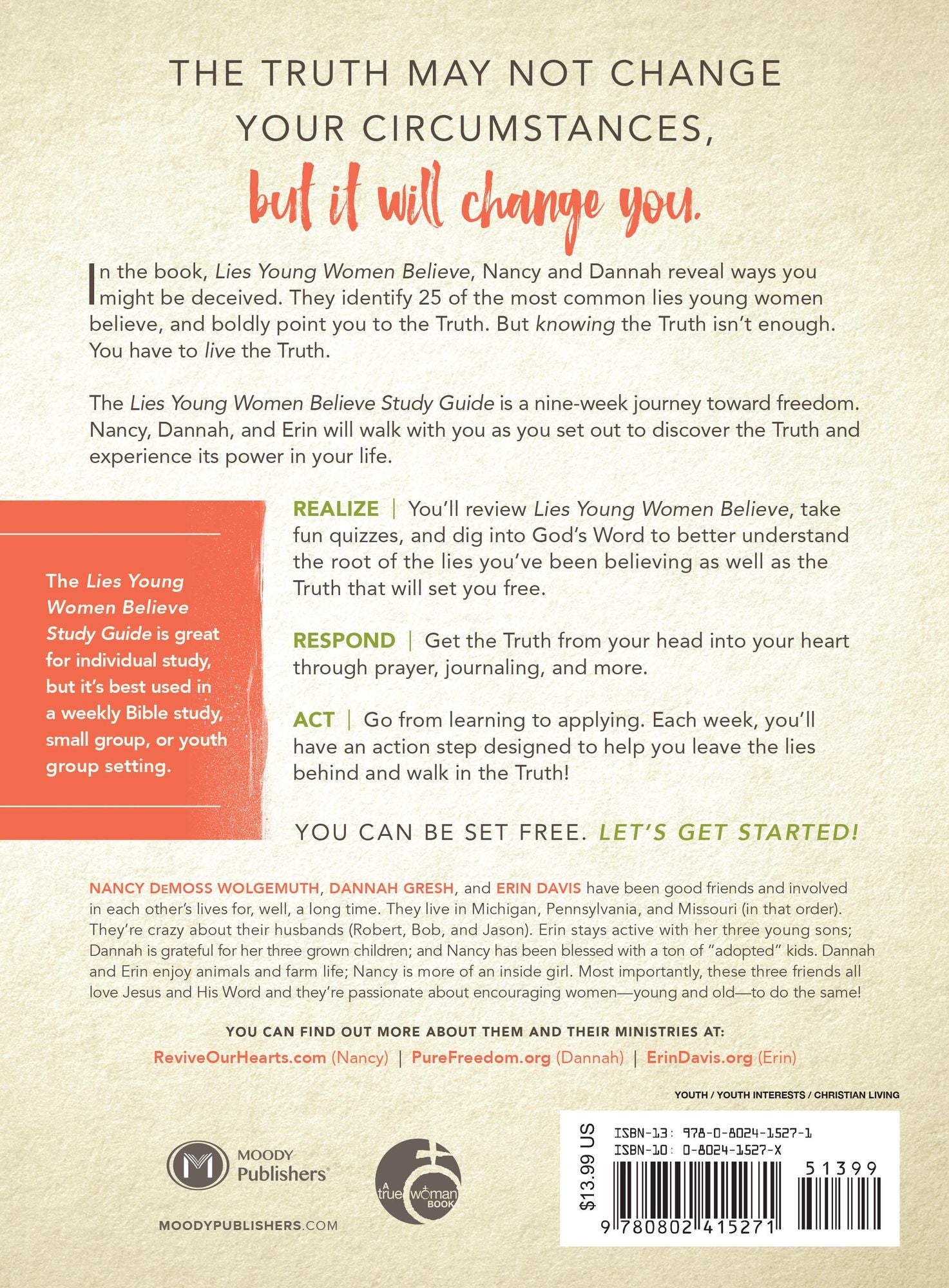 Lies Young Women Believe Study Guide: And the Truth that Sets Them Free