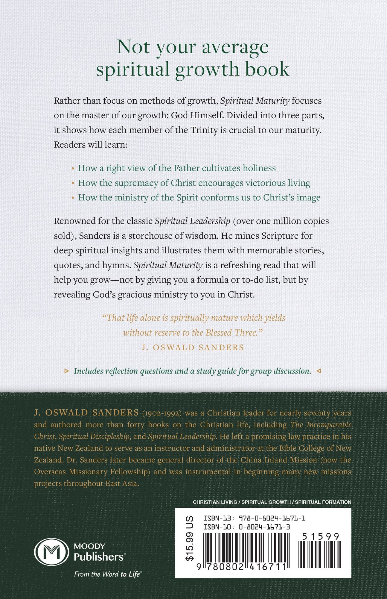 Spiritual Maturity: Principles of Spiritual Growth for Every Believer
