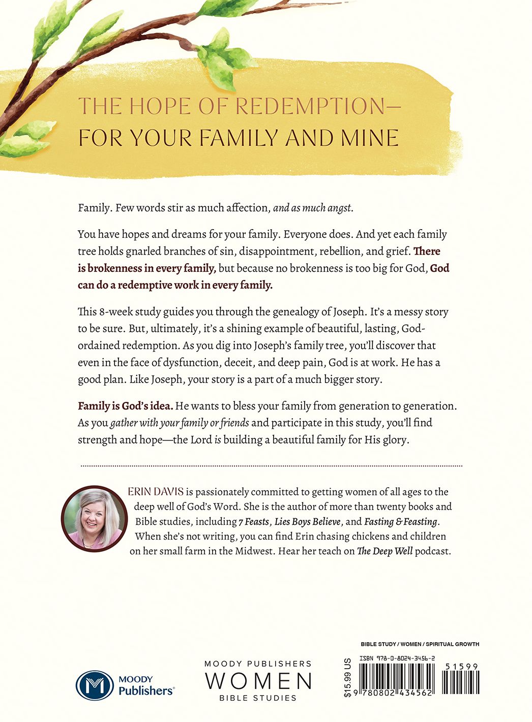 The Story of Joseph: How God Can Redeem Imperfect Families - An 8-Week Bible Study