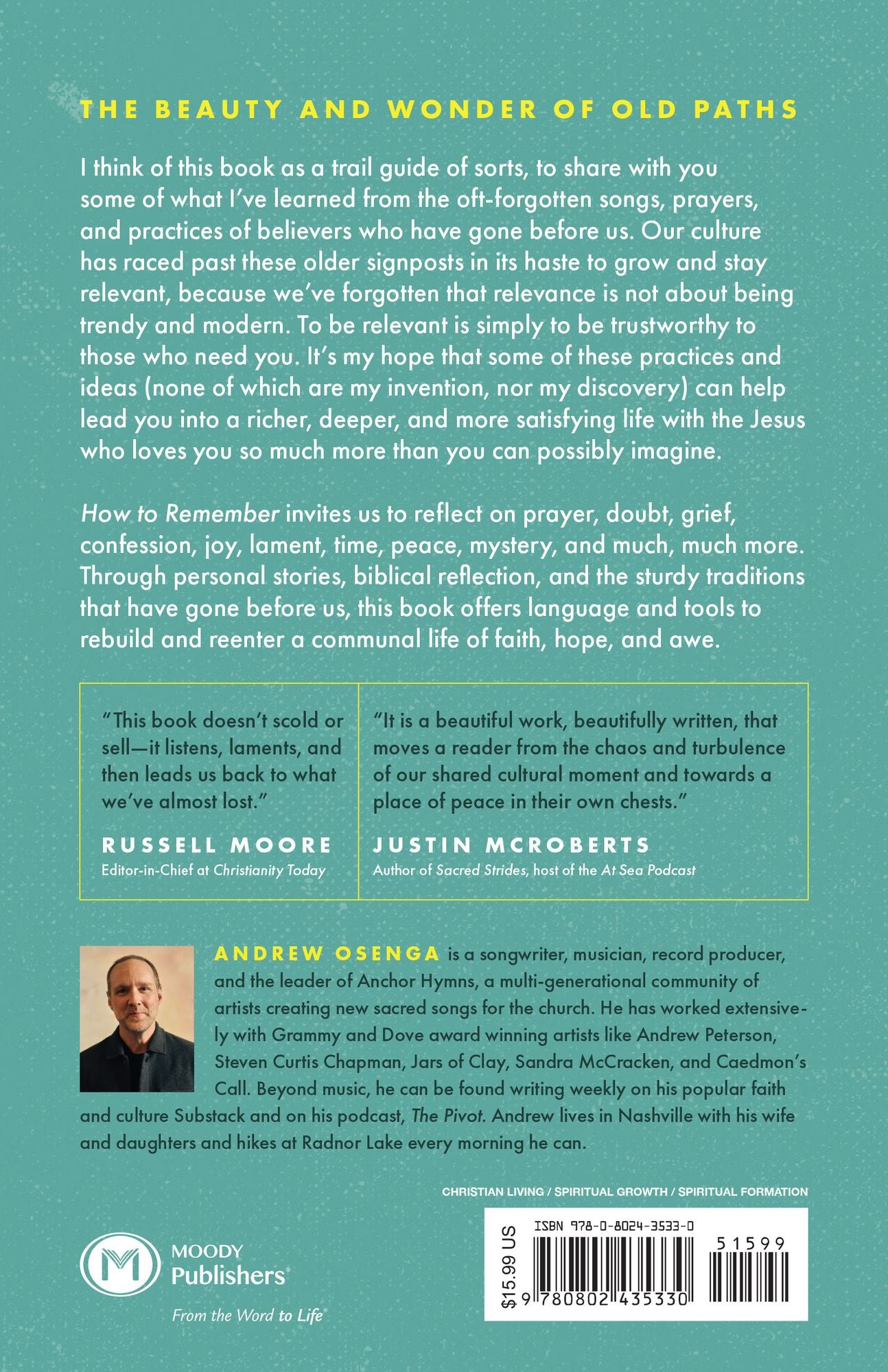 How to Remember: Forgotten Pathways to an Authentic Faith
