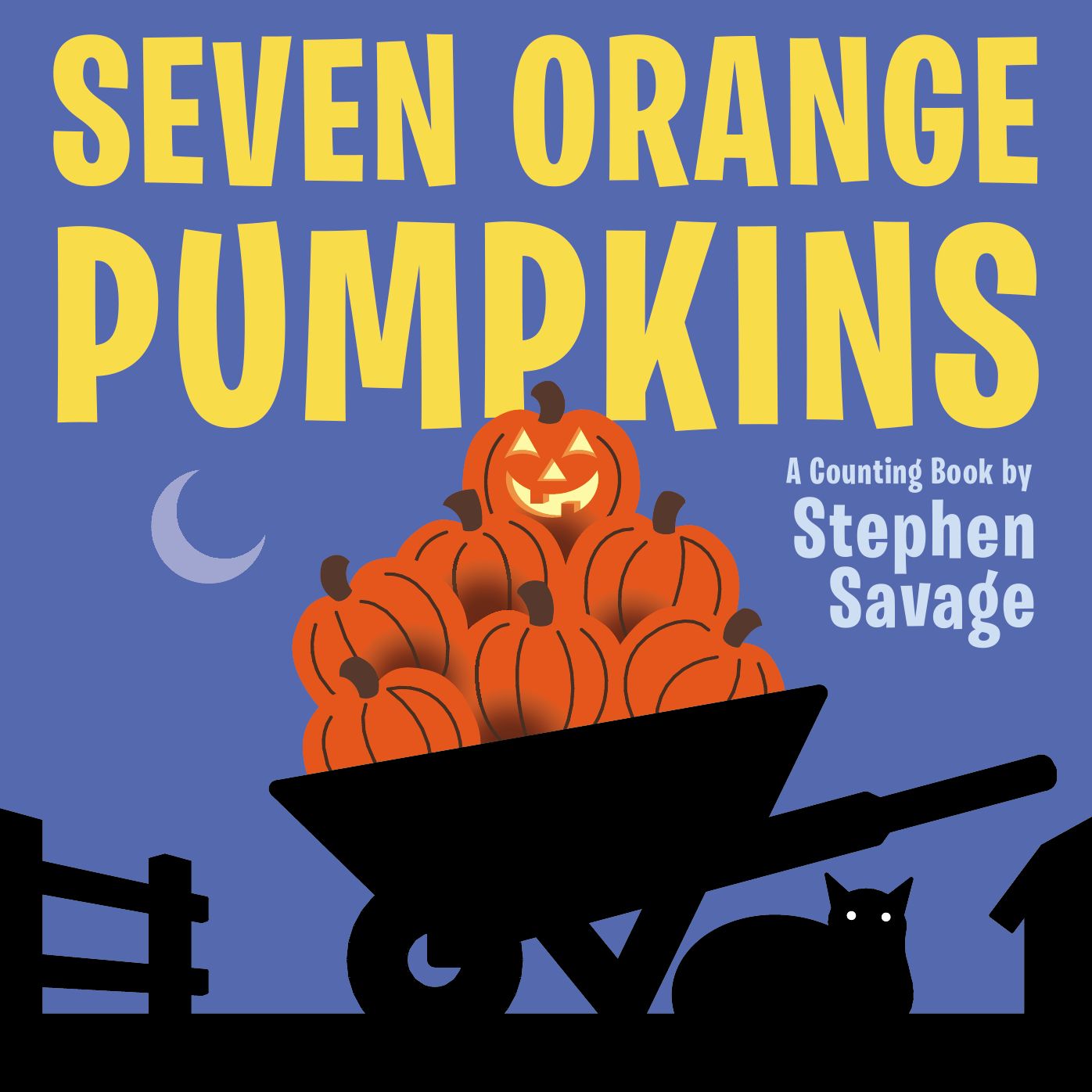 Seven Orange Pumpkins board book